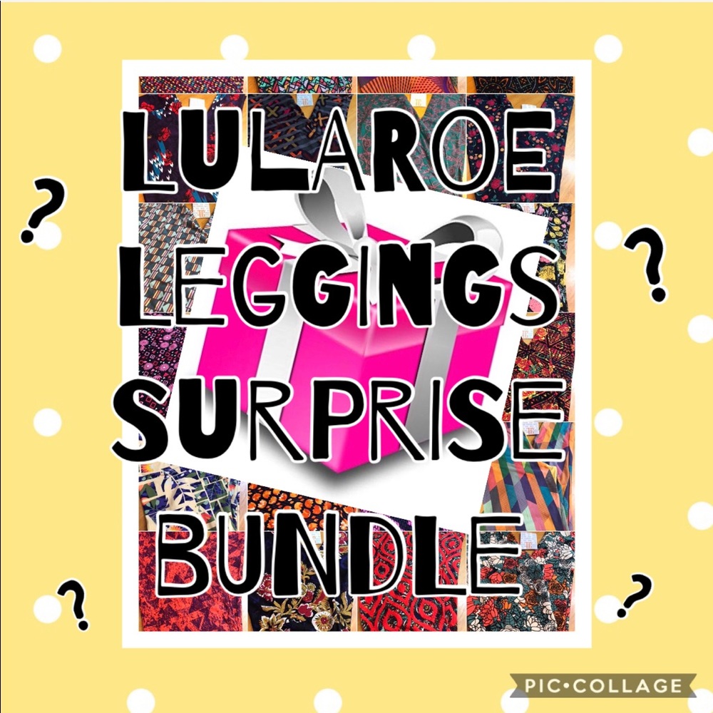 Mystery bundle of 5 pairs of brand new Leggings